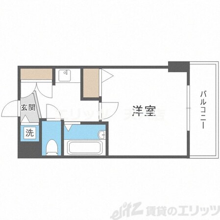ストリーム江坂の物件間取画像